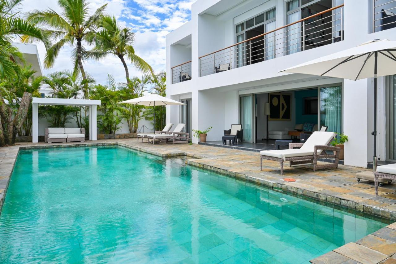 Villa Horizon By Dream Escapes, Beachfront Villa Pointe aux Canonniers Eksteriør bilde
